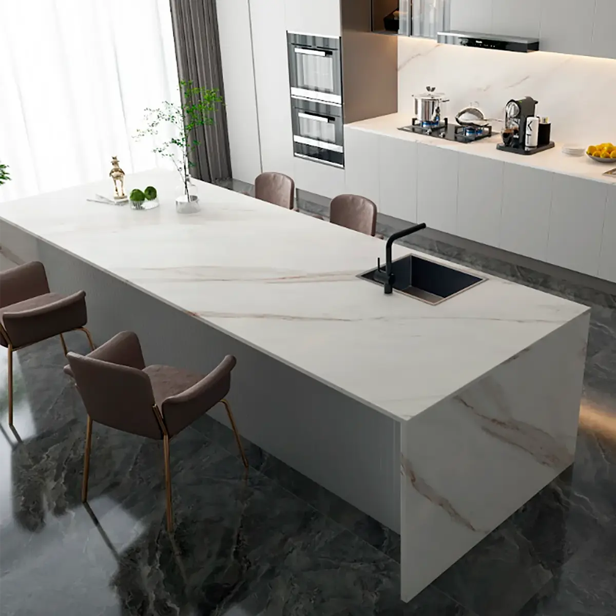 Surfaces Pro Calacatta Gold B Satinado 320x160