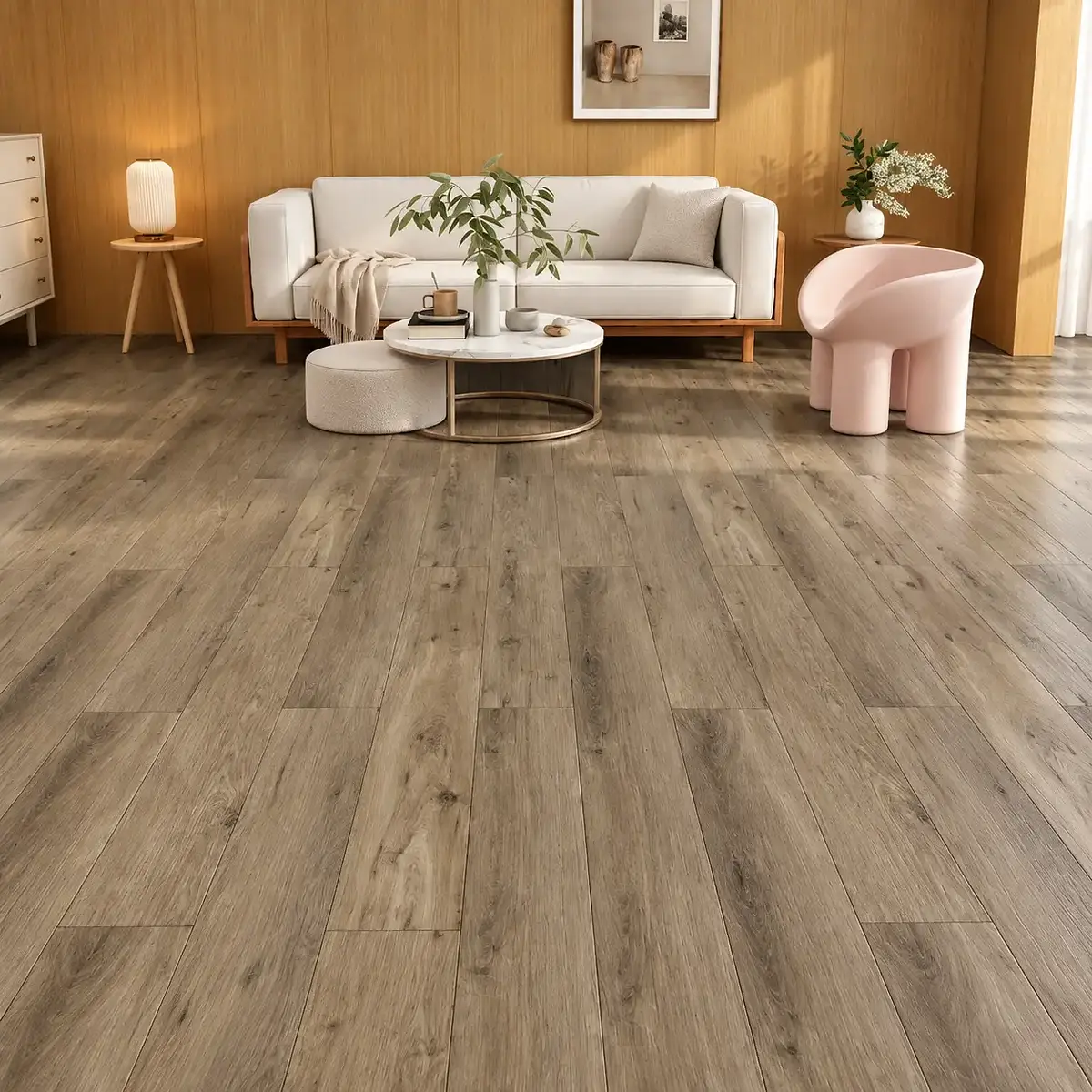 Piso Vinílico SPC Newport Classic Oak 123x18