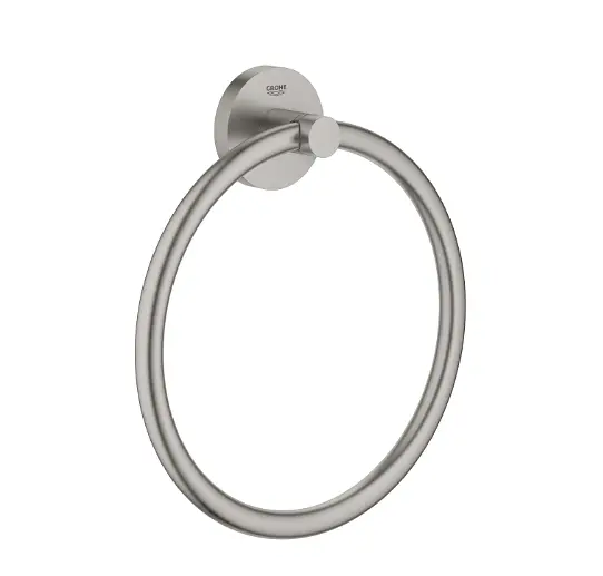 Toallero Anilla Essentials New Super Steel