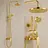 thumbnail - Columna Solo Ducha Modell Brushed Brass