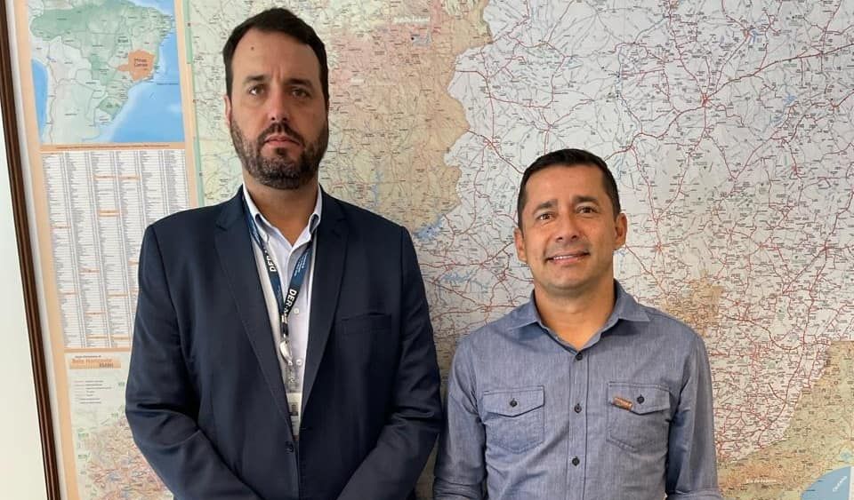 Prefeito de Itapagipe busca recursos para manutenção da MG-255