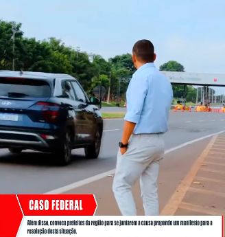 Prefeito de Itapagipe cobra providências sobre a BR-153
