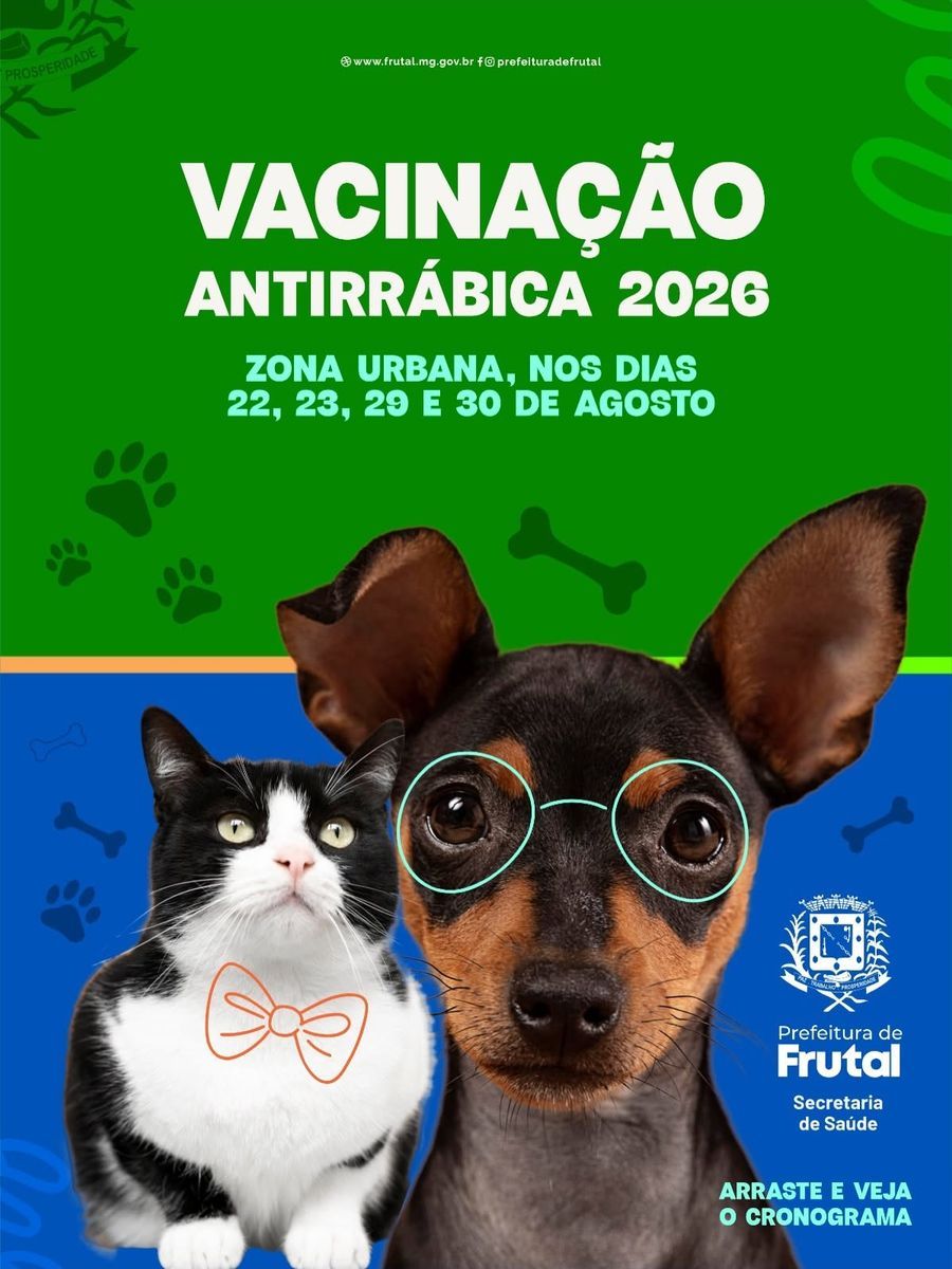 Vacinação Antirrábica 2026 – bora deixar a saúde do seu pet em dia?