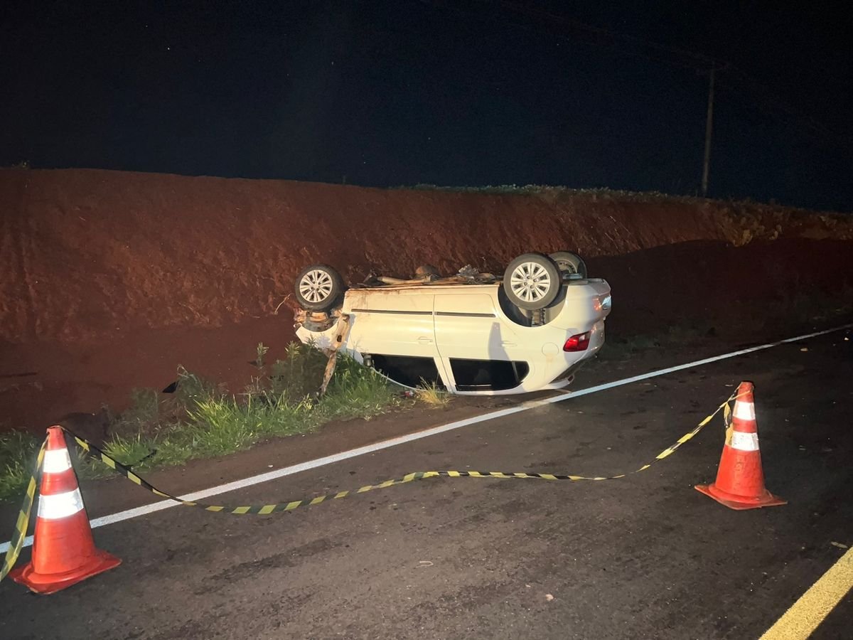 Grave acidente na VRS-824 em Ibirubá deixa duas vítimas fatais e uma criança ferida