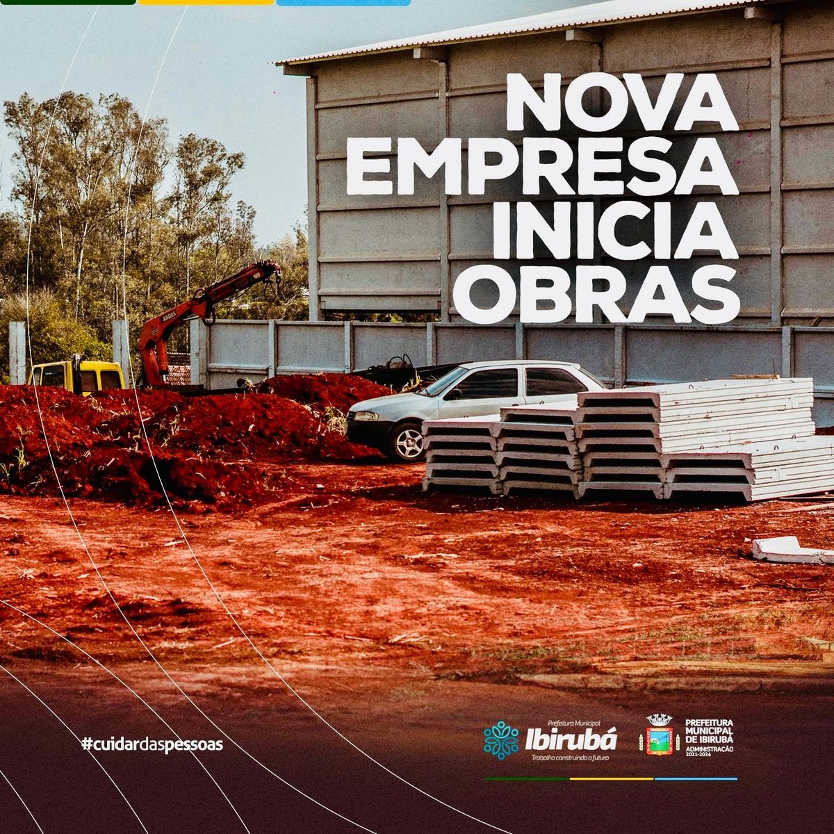 Empresa de São Paulo inicia construção de unidade para atender clientes em Ibirubá