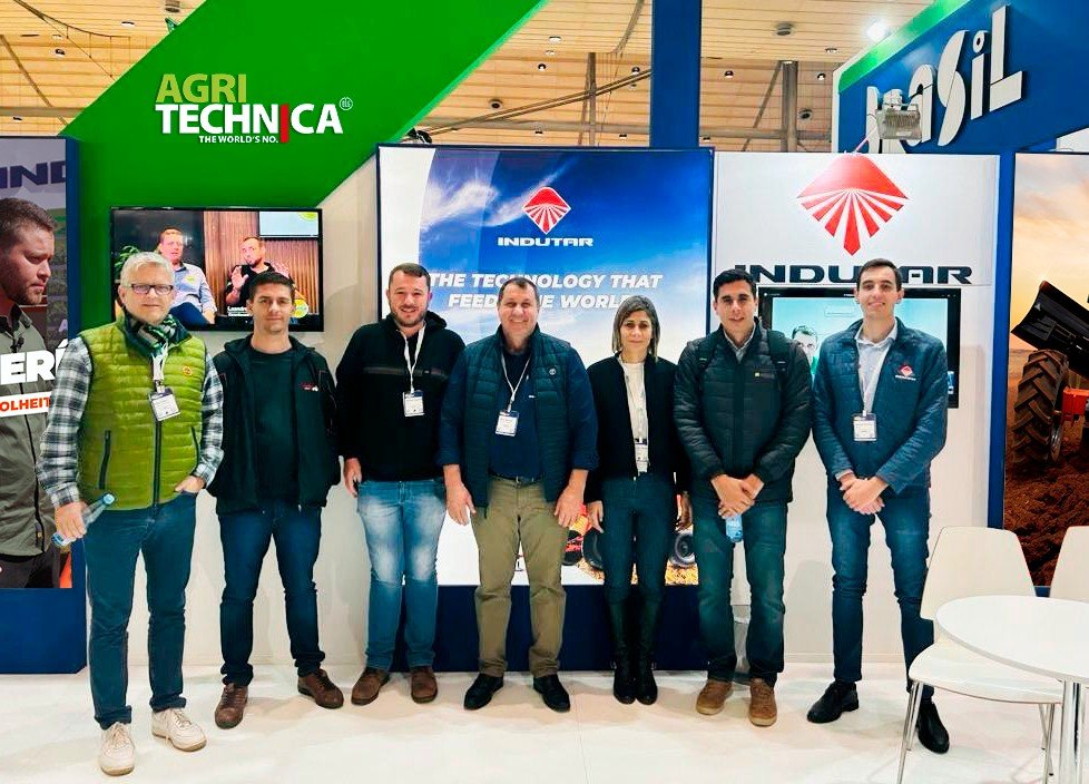Indutar e Vence Tudo brilham na Agritechnica a maior feira de máquinas agrícolas do mundo