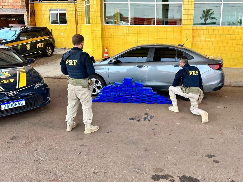 R$ 15 milhões em cocaína destinada a Passo Fundo é apreendida pela PRF
