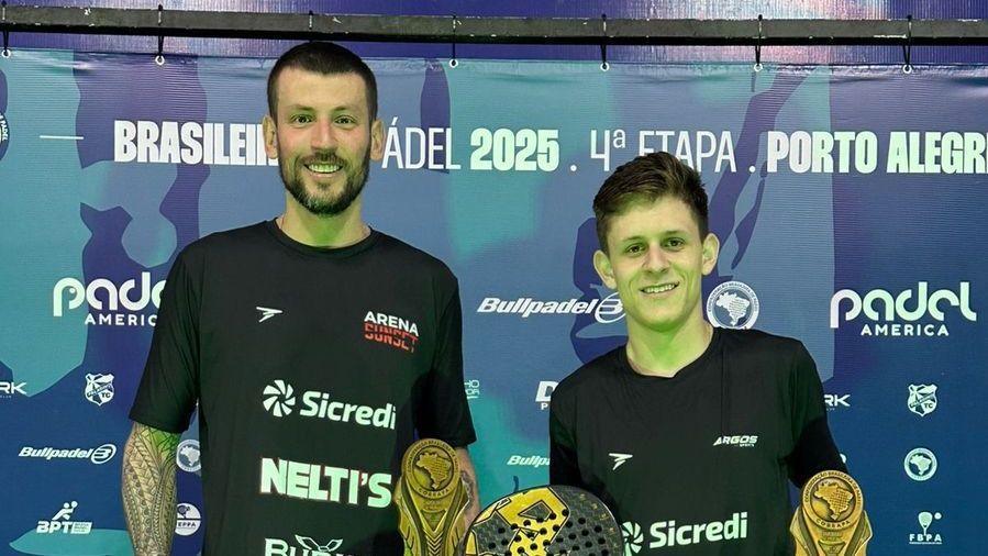 Ibirubenses são campeões brasileiros de Padel na 5ª categoria