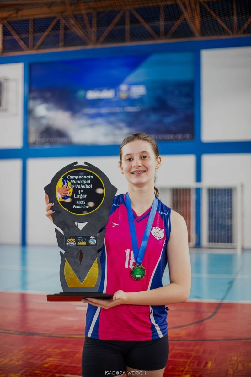 Atleta de Ibirubá transforma sonho no voleibol em nova vida