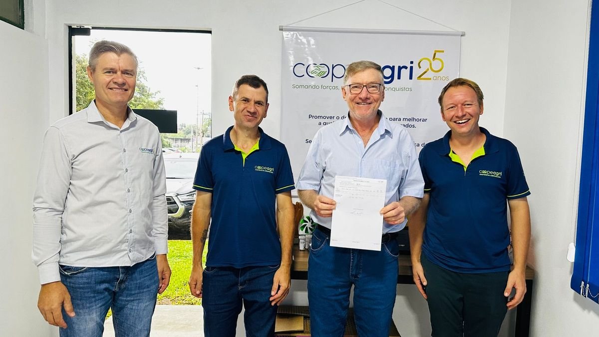 Coopeagri distribui sobras do leite referente ao volume de 2025
