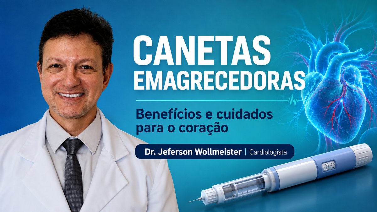 Canetas emagrecedoras podem reduzir riscos ao coração, explica cardiologista