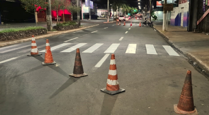 Prefeitura de Jales inicia revitalização da sinalização viária do município