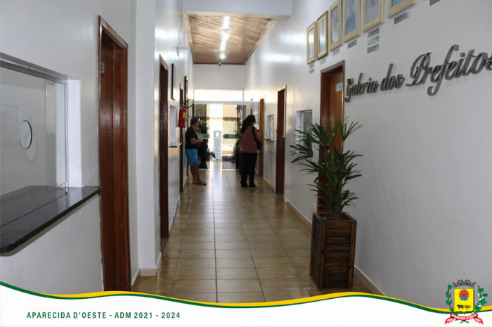 Prédio da Prefeitura Municipal de Aparecida D'Oeste passa por grande reforma