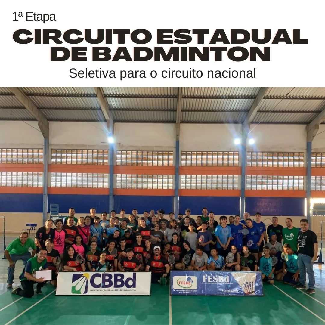 Jalesense é destaque no I Circuito Estadual de Badminton em MS