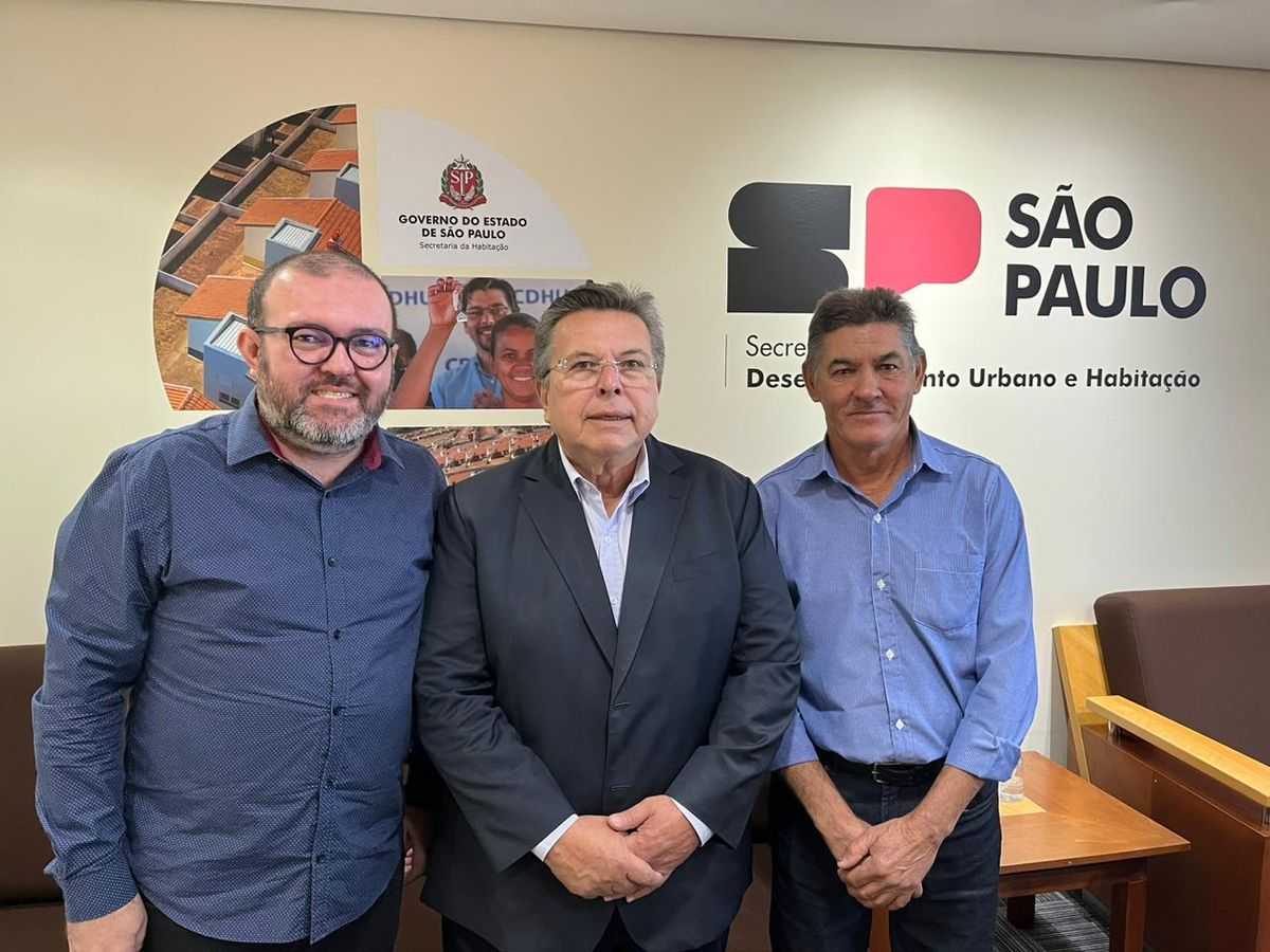 Prefeito de Dirce Reis participa de reuniões em SP e conquista R$ 500 mil em recursos