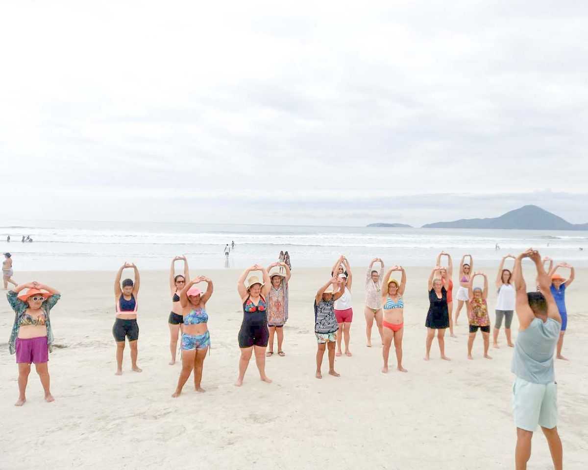 Deu praia para a Terceira Idade de Mesópolis!