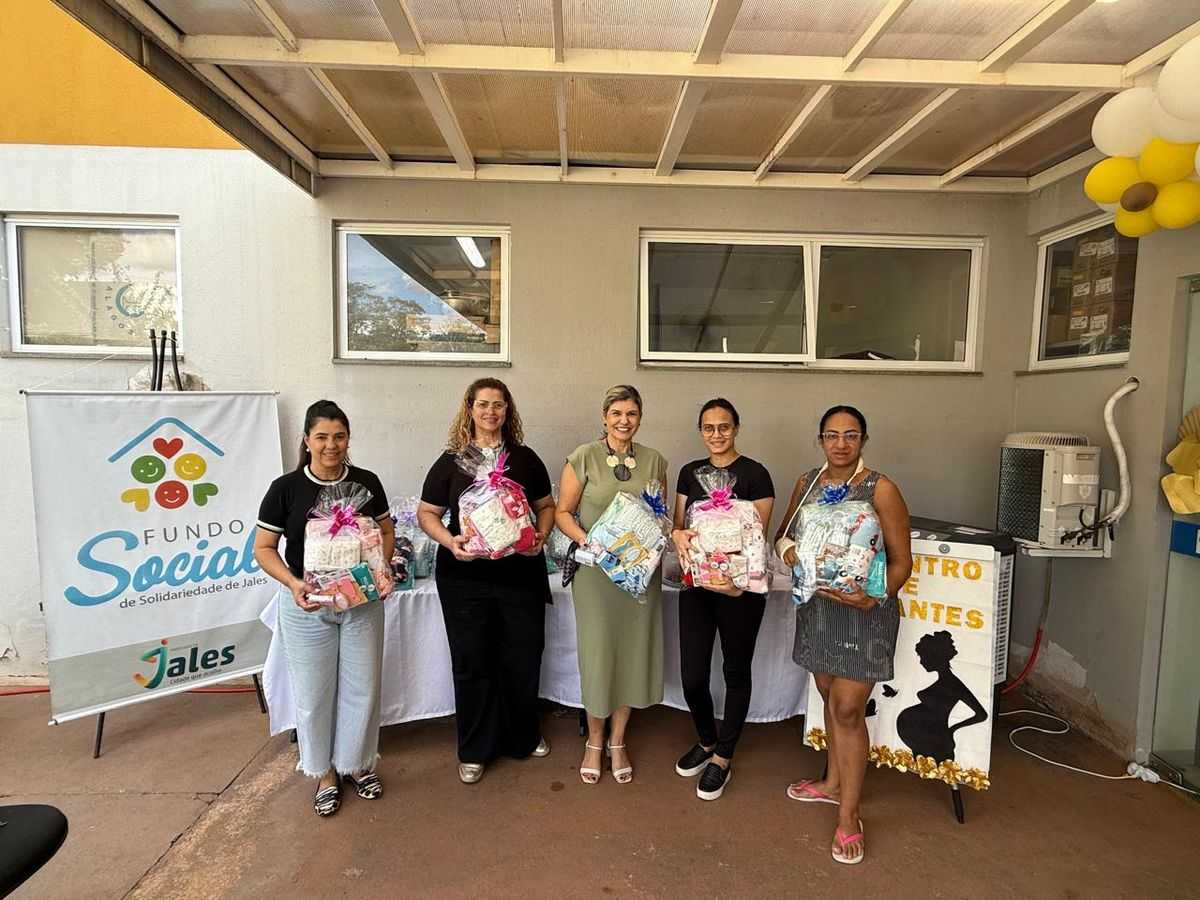 Gestantes recebem Kits Maternidade em ação solidária promovida em Jales