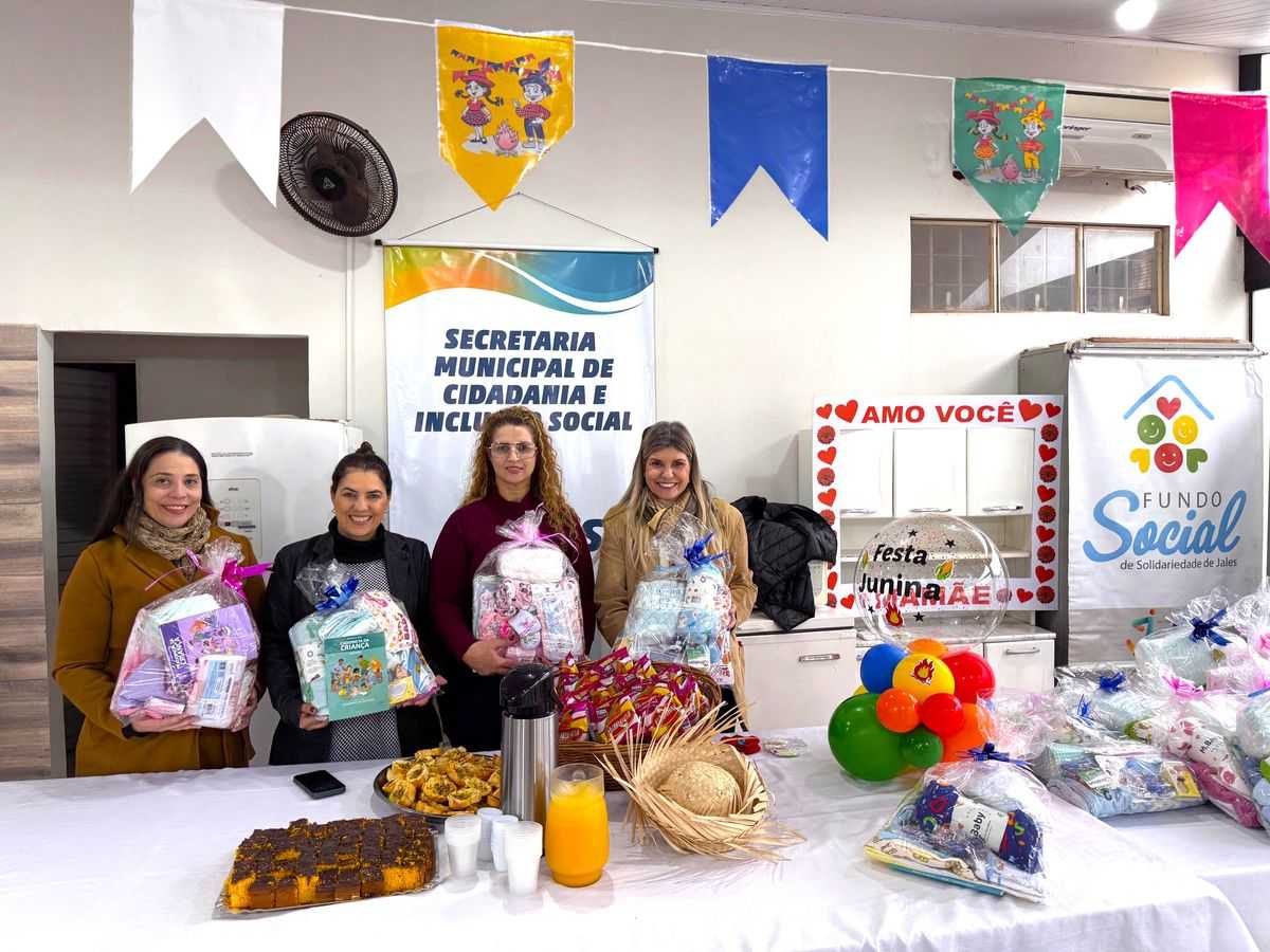 Programa Gestante Acolhida promove a entrega de kits maternidades