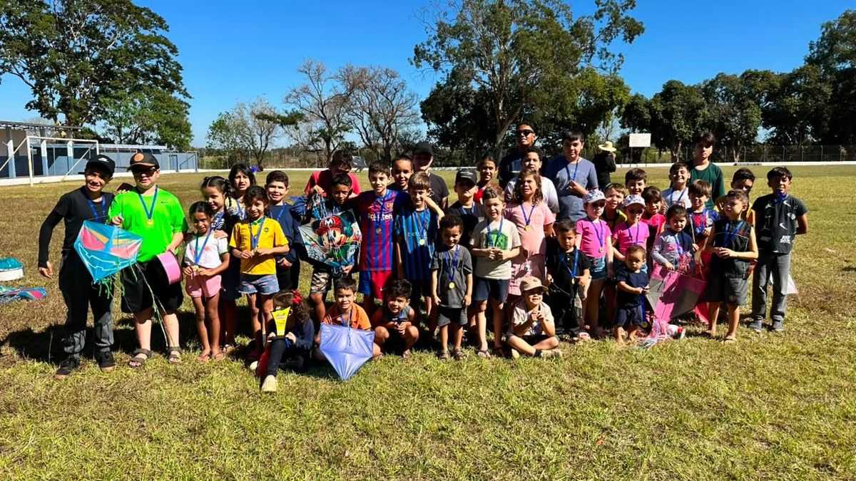 7º Festival de Pipas reúne famílias e colore o céu de Santa Salete