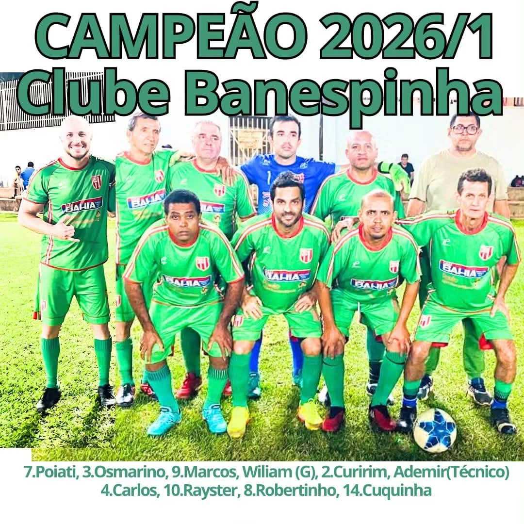 Equipe Verde goleia na final e conquista a Copa Libertadores do Banespinha