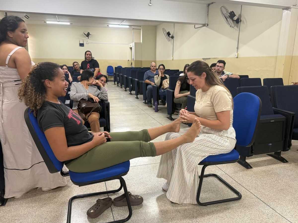 Profissionais da Atenção Básica participam de treinamento sobre doença do pé relacionada ao diabetes