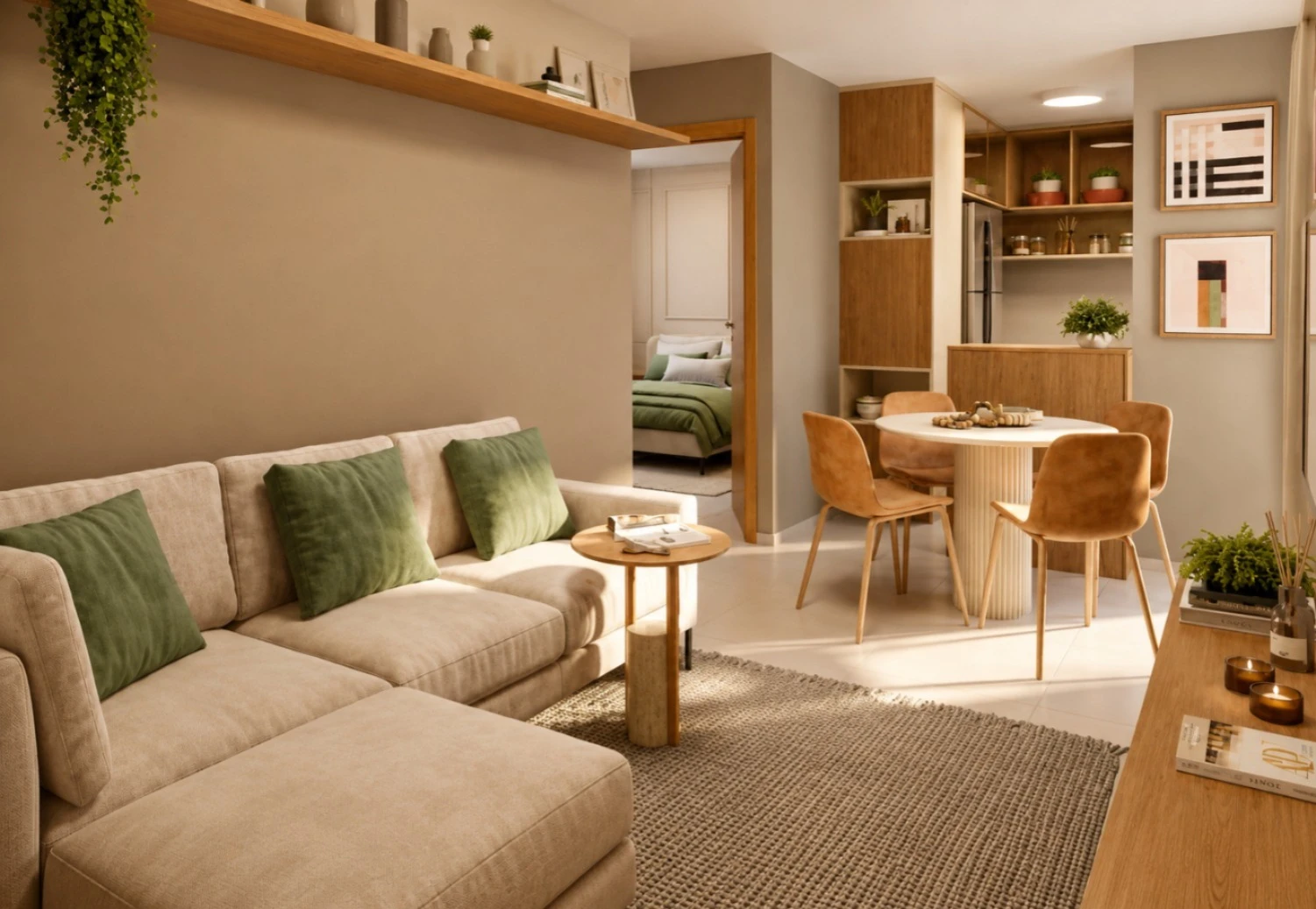 Living / Cozinha
