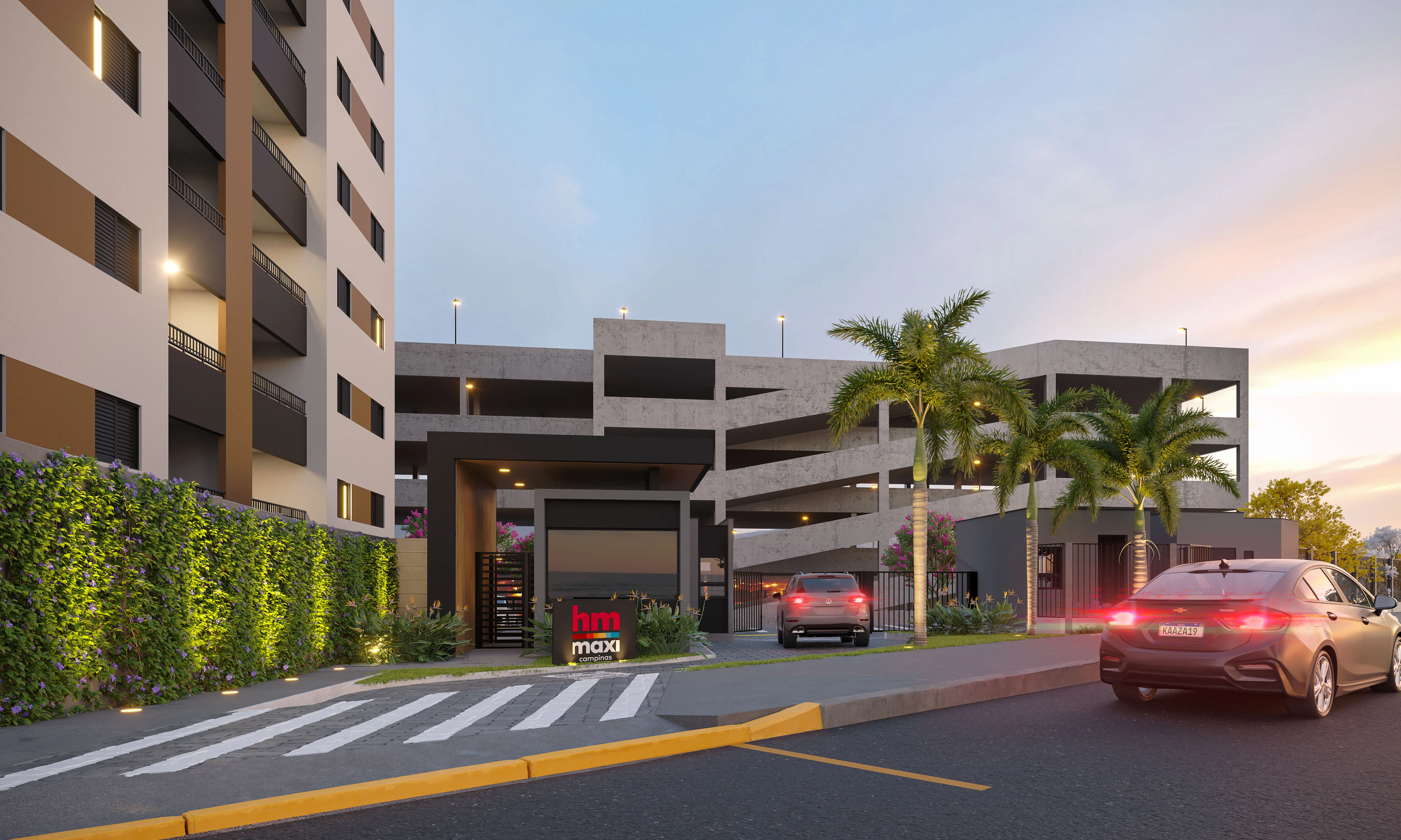 Entrada de Carros