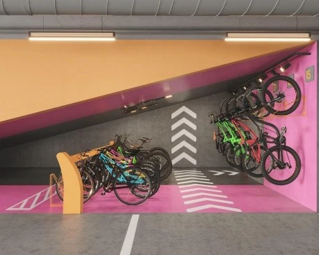 Bicicletário e Oficina