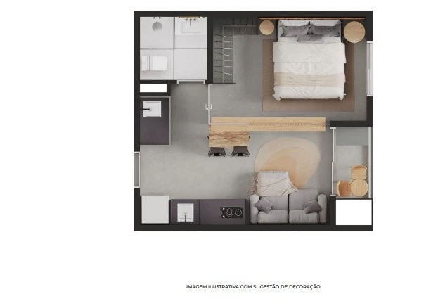 PLANTA TIPO STUDIOS 0