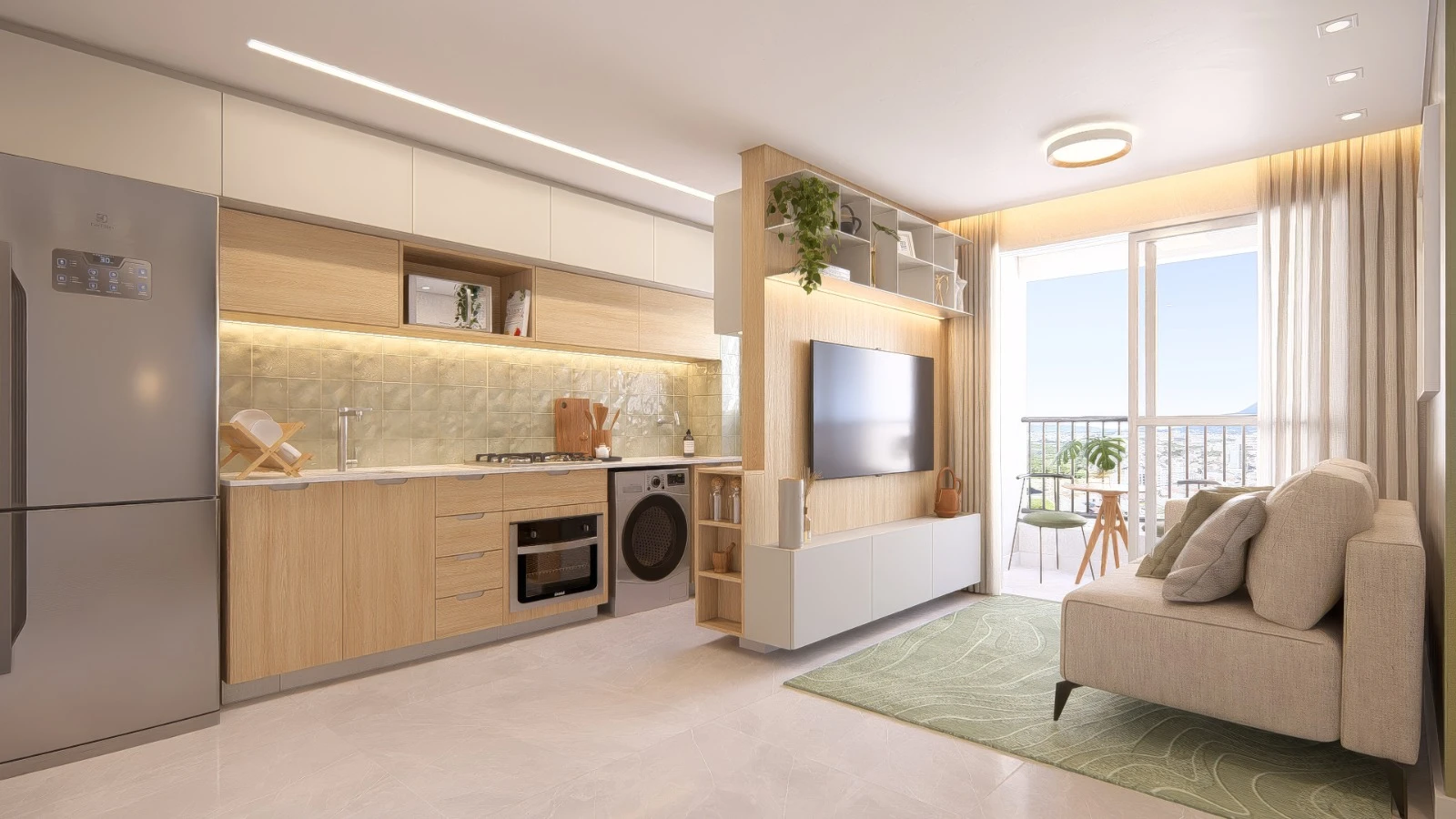 Cozinha/ Living