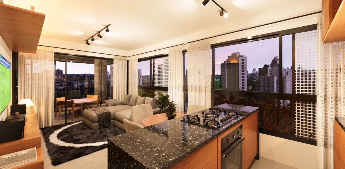 Living / Cozinha