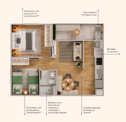 Apartamento Carolina 0