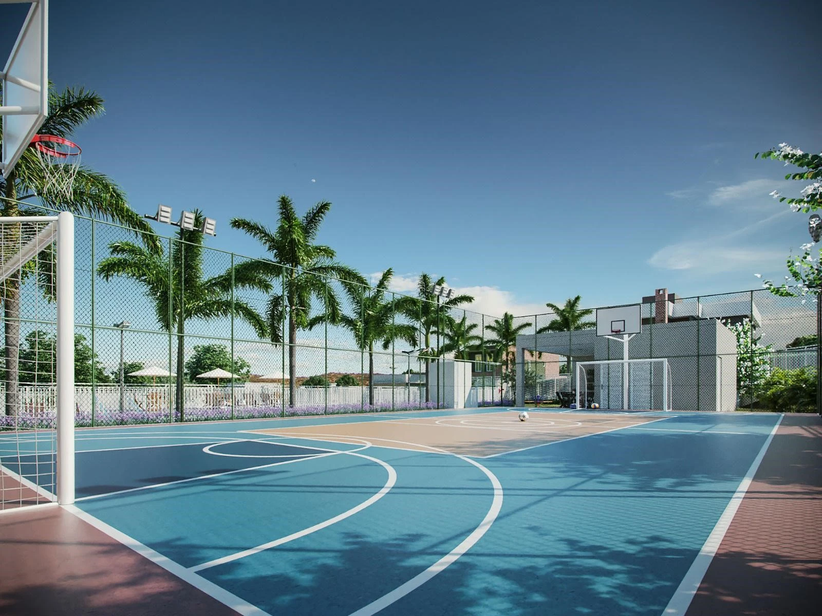 Quadra de esportes