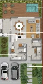 Planta 3 dormitórios 1