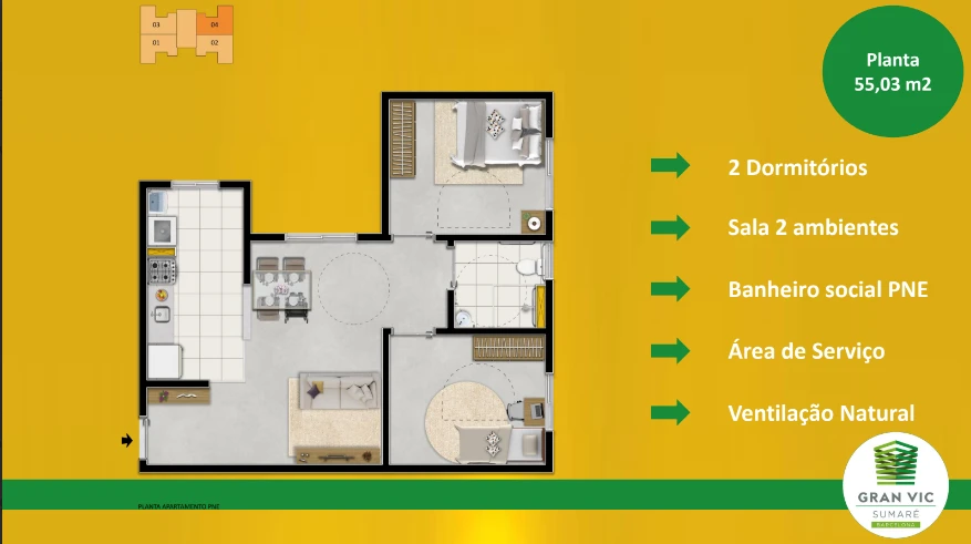 Planta 55m 0