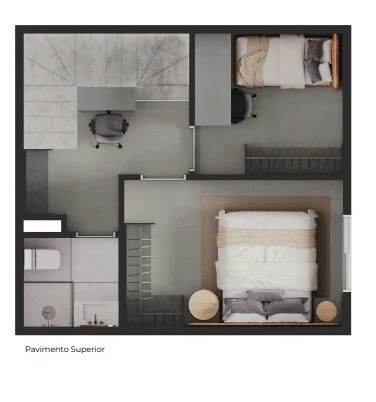 PLANTA TIPO COBERTURA DUPLEX 0