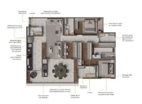 Apto de 125m² 0