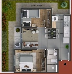 Térreo Canto Garden 0