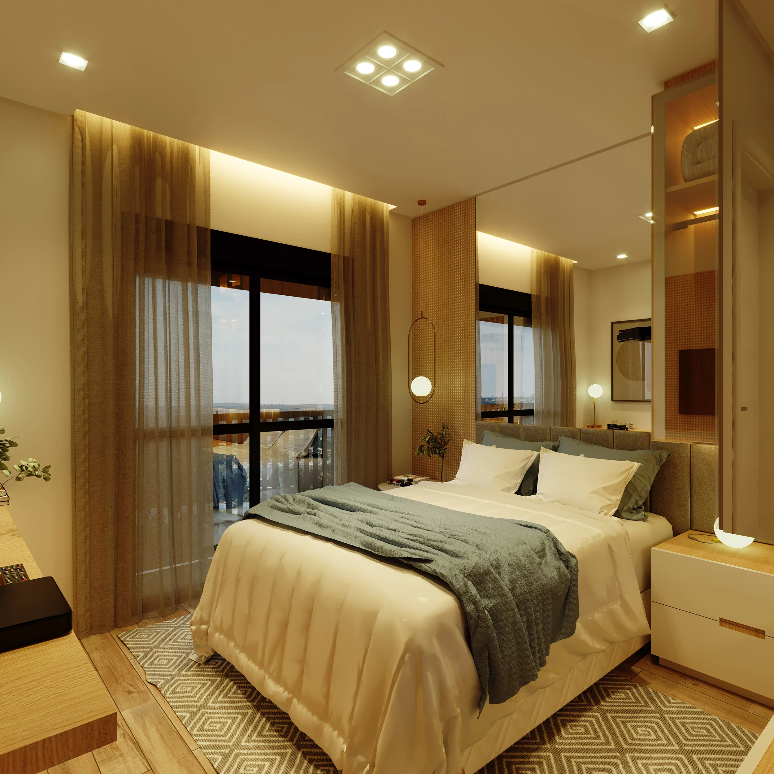Quarto com suíte