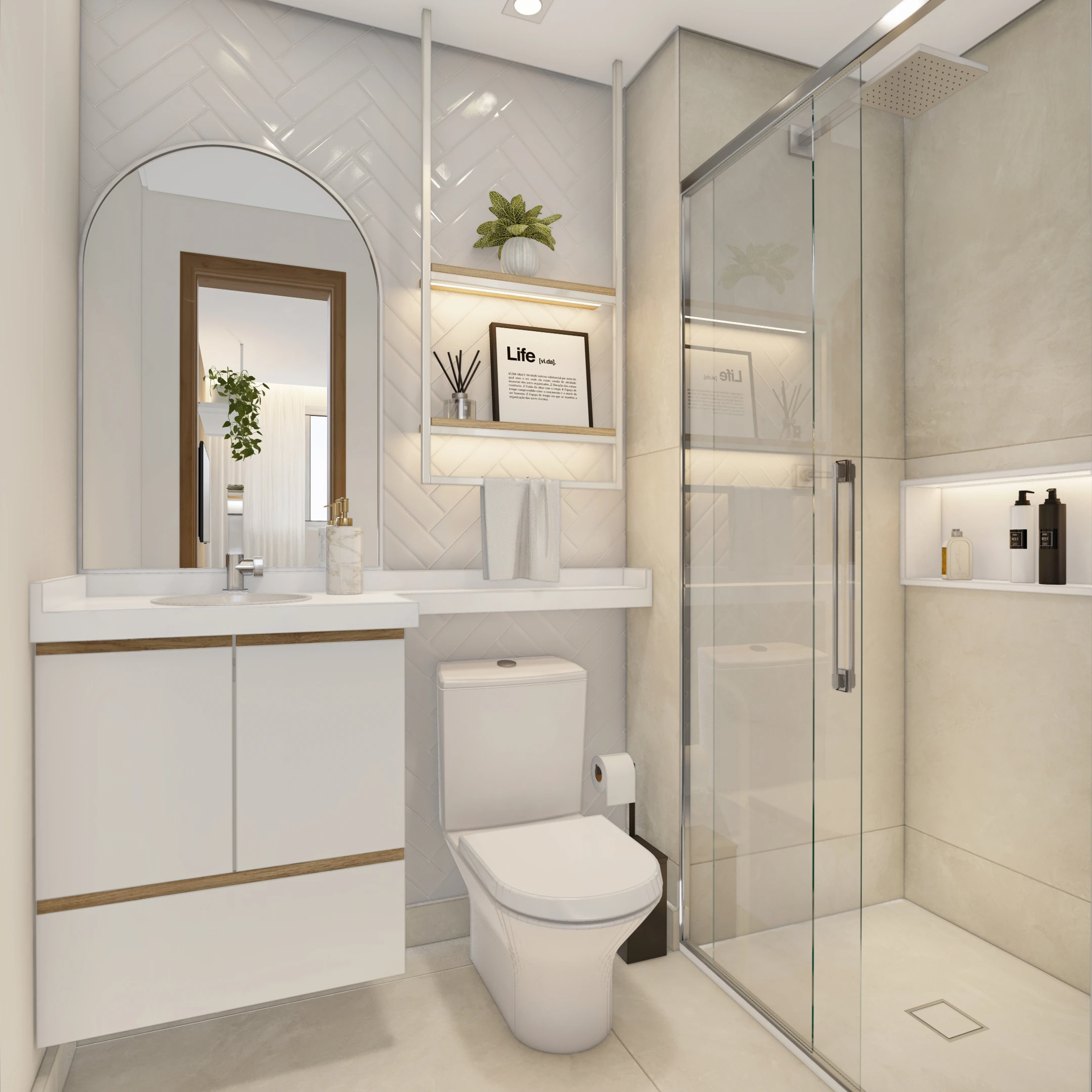 Banheiro / Apartamento