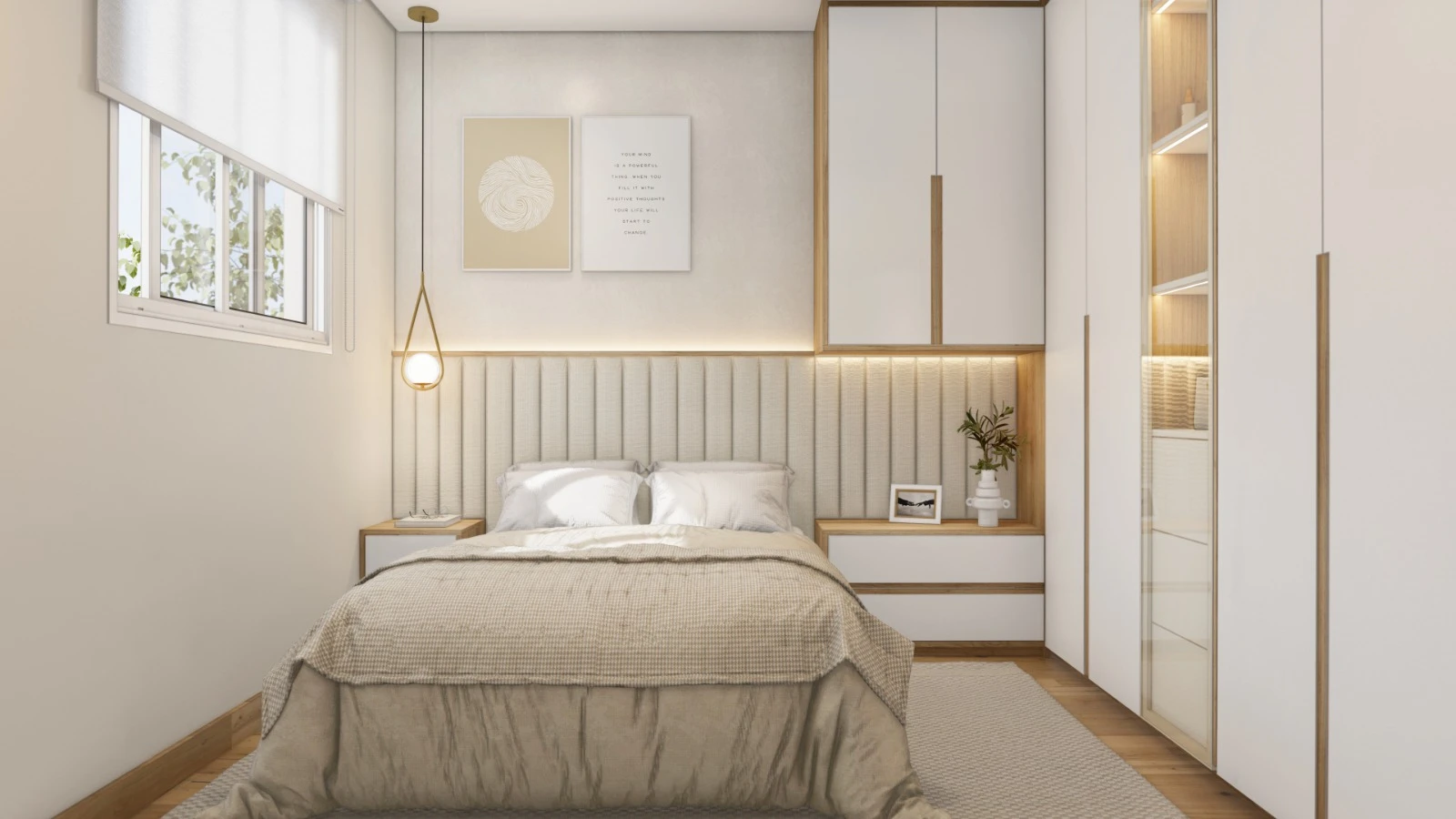 Quarto casal / Apartamento