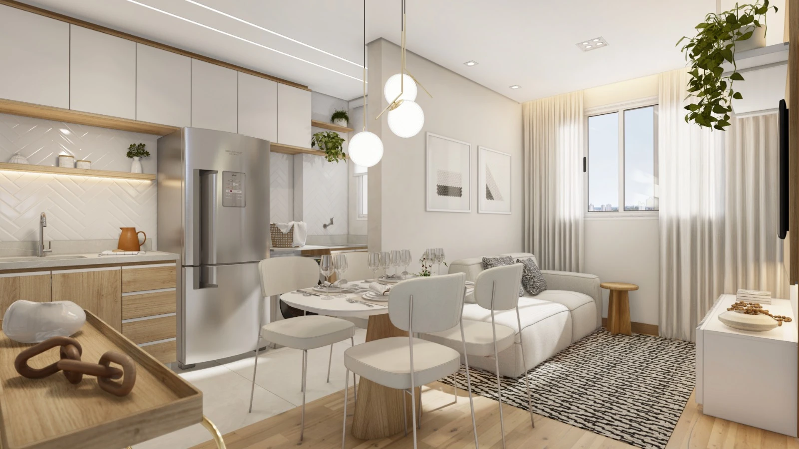 Sala de  Estar / Apartamento