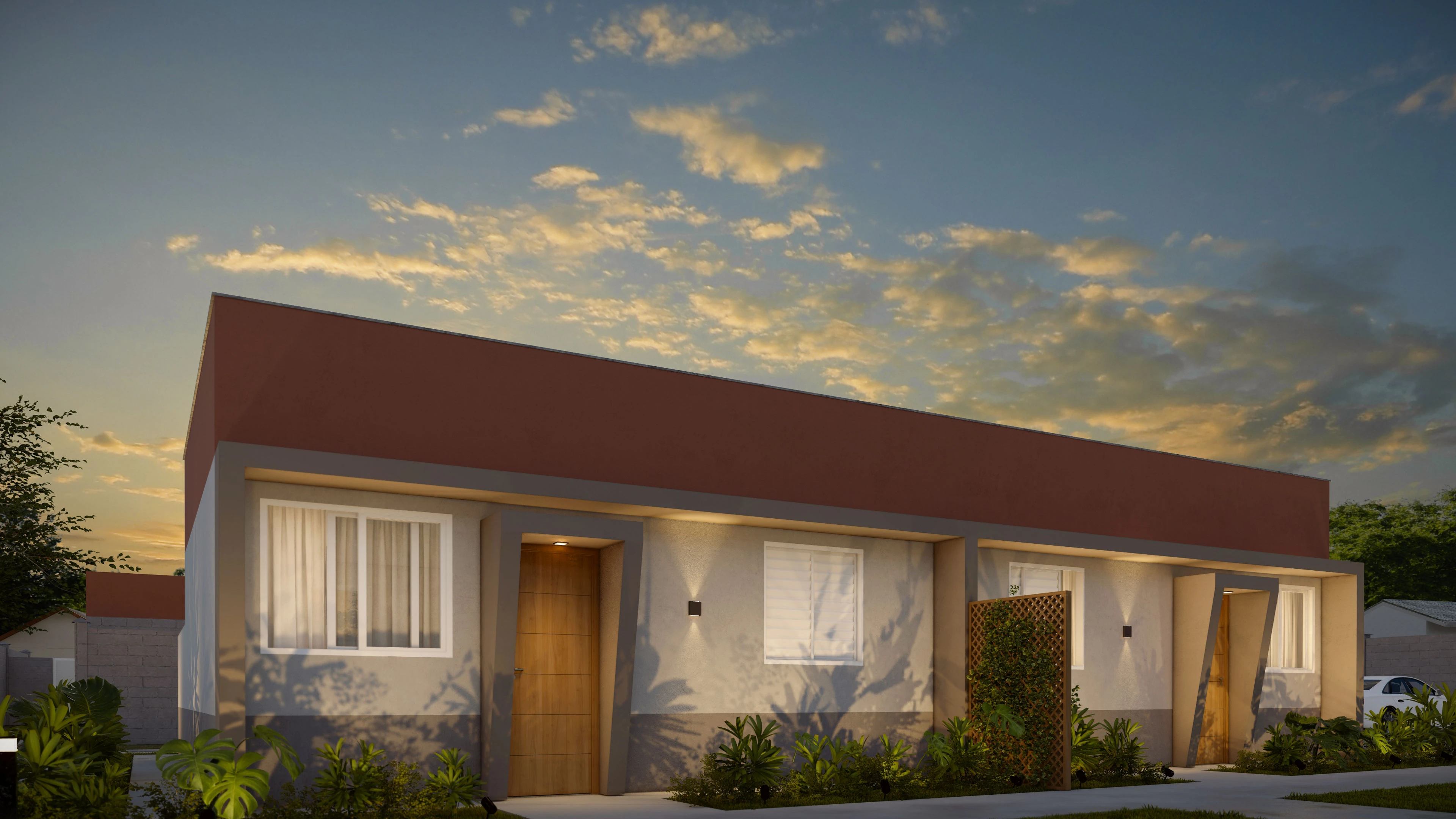Fachada casa PCD