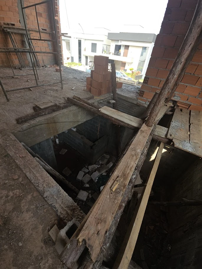 Casa em construção