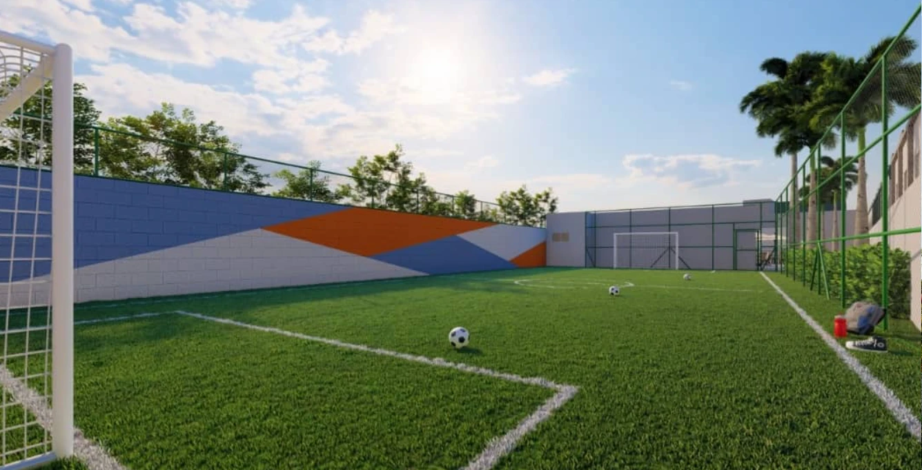 Quadra de futebol