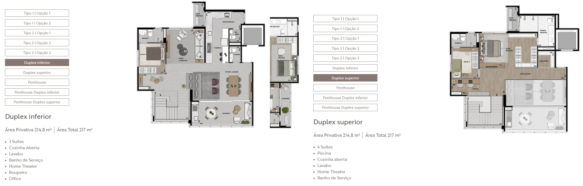 Duplex 217m² 0