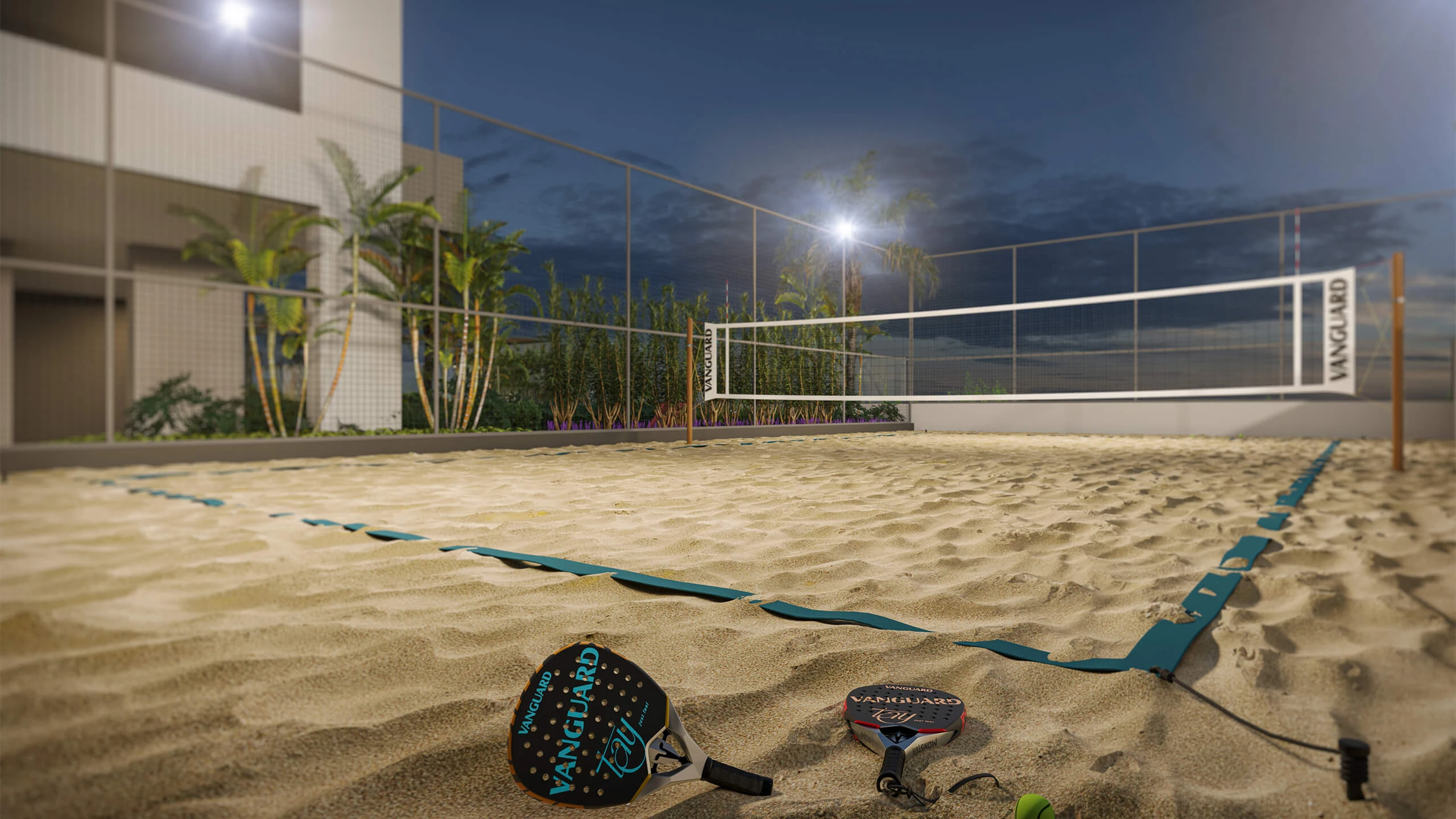 Quadra de Beach Tenis