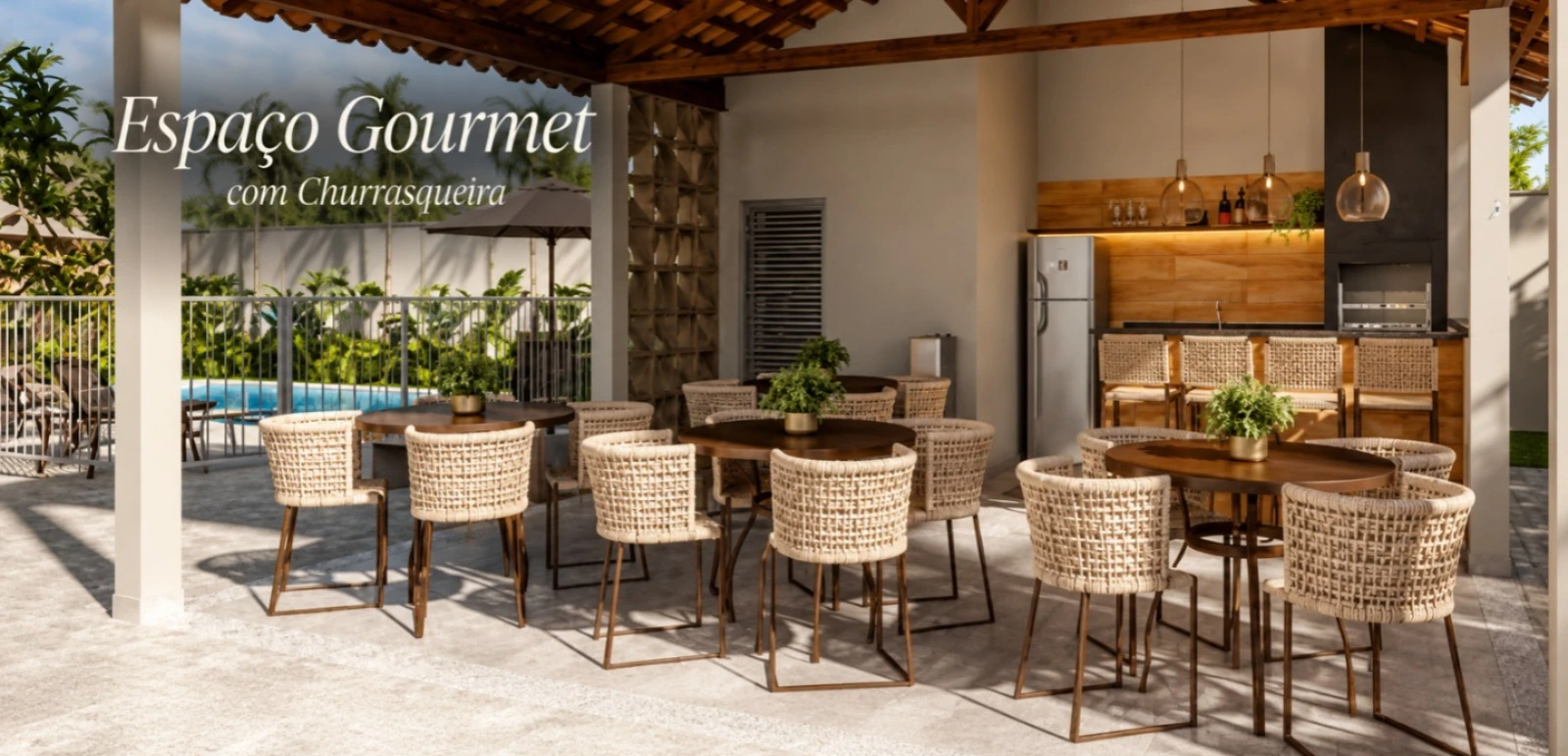 Espaço Gourmet Com Churrasqueira
