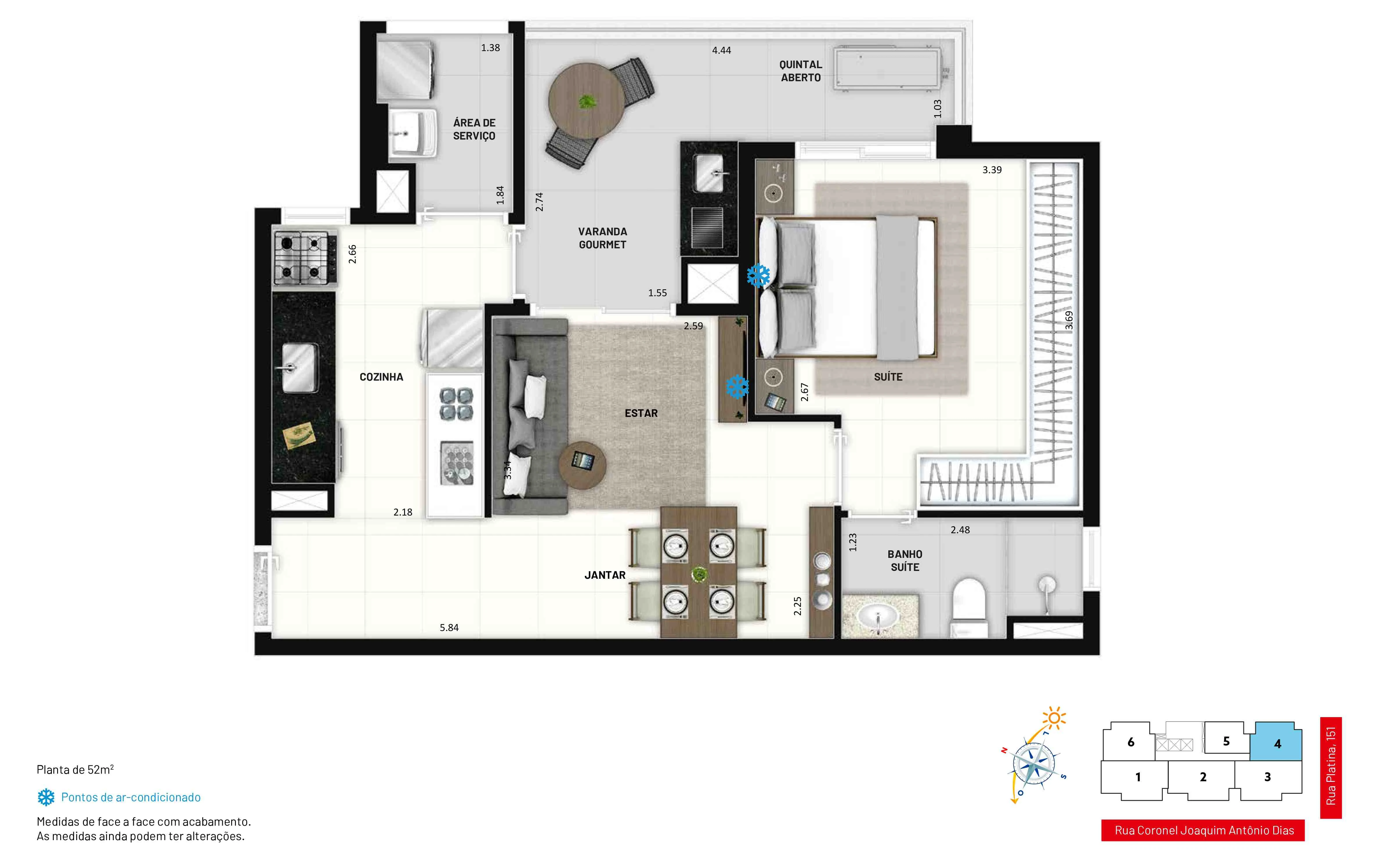 Duplex 75m² 0