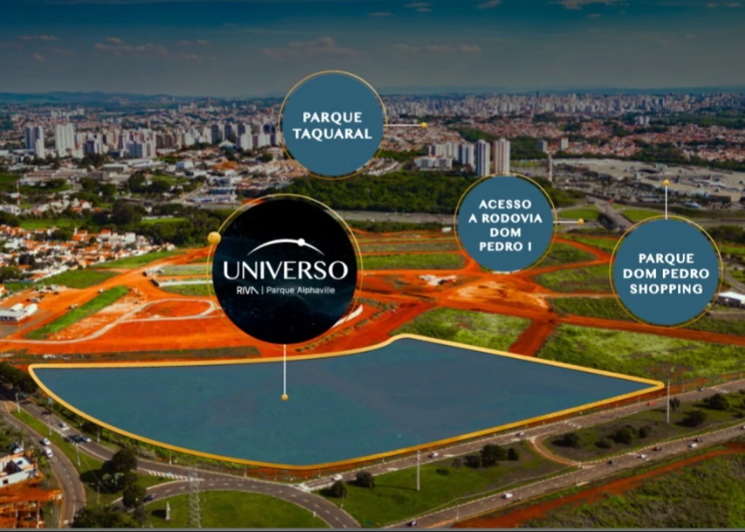 Mapa da localização de Lançamento Universo Parque Alphaville